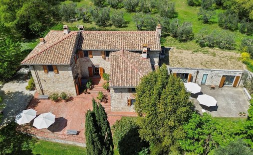 Maisons de campagne à Rignano sull'Arno, Toscane, Italie 1
