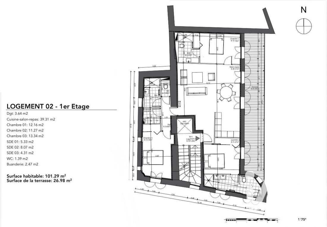 Apartment in Gambetta, Nimes, France 2 - 17746431
