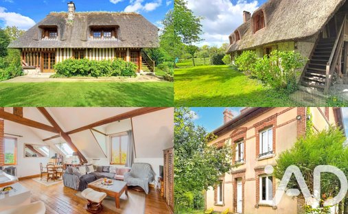House in Ablon, Normandy, France 1