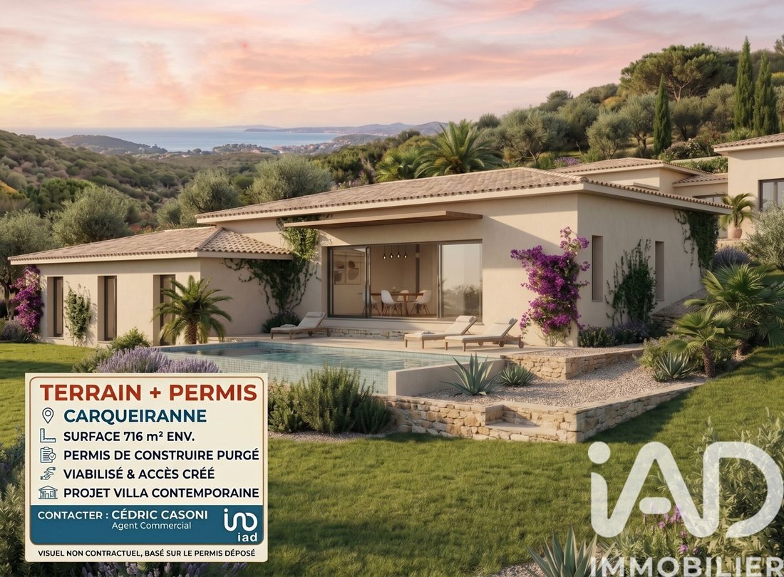 Land in Carqueiranne, Provence-Alpes-Côte d'Azur, France 4 - 17672134