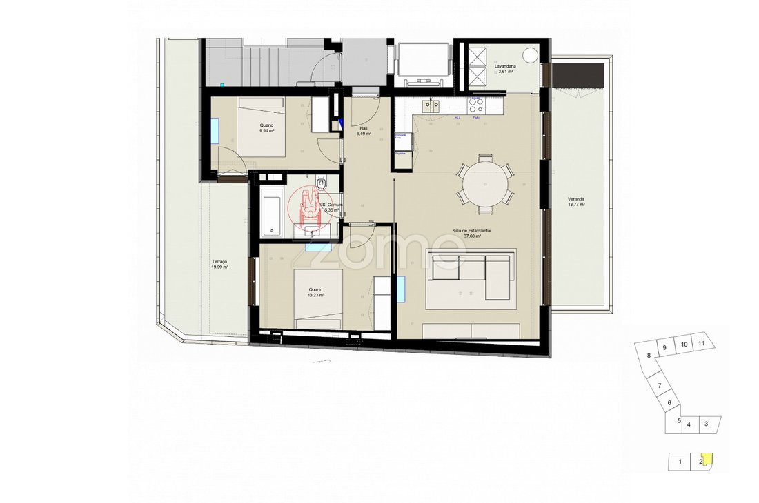 Apartamento en Lordelo do Ouro y Massarelos, Distrito de Oporto, Portugal 1 - 17412412