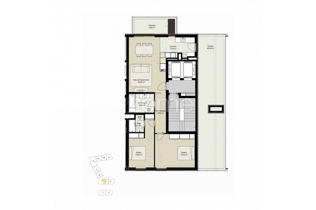Apartamento en Lordelo do Ouro y Massarelos, Distrito de Oporto, Portugal 1 - 17412438
