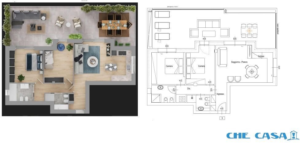 Apartment in Paese, Riccione, Emilia-Romagna 3 - 12496210