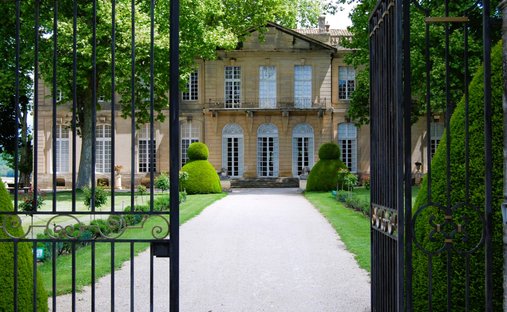 Schloss in Mane, Provence-Alpes-Côte d'Azur, Frankreich 1