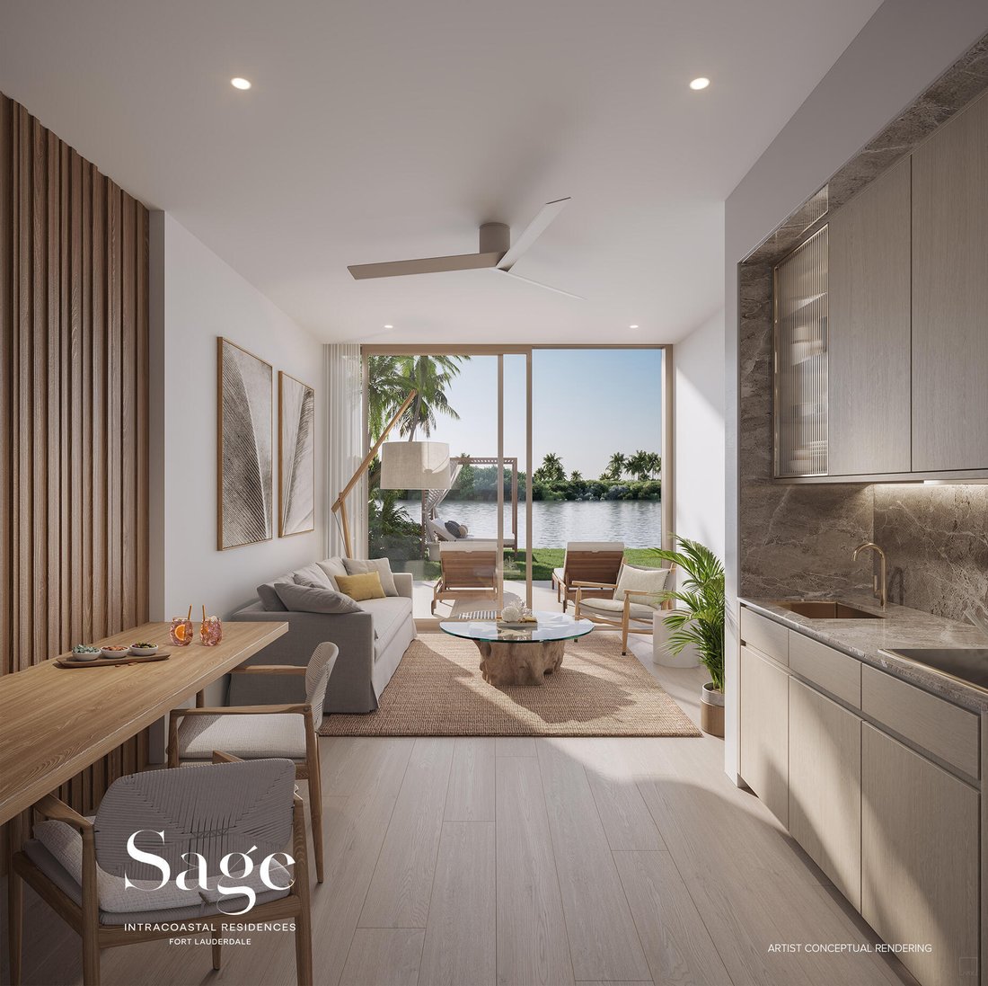 Appartement à Fort Lauderdale, Floride, États-Unis 4 - 17747944