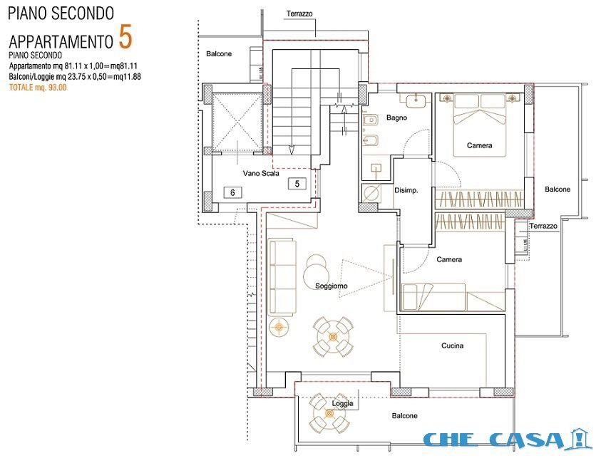 Apartment in Park, Riccione, Emilia-Romagna 4 - 12556654
