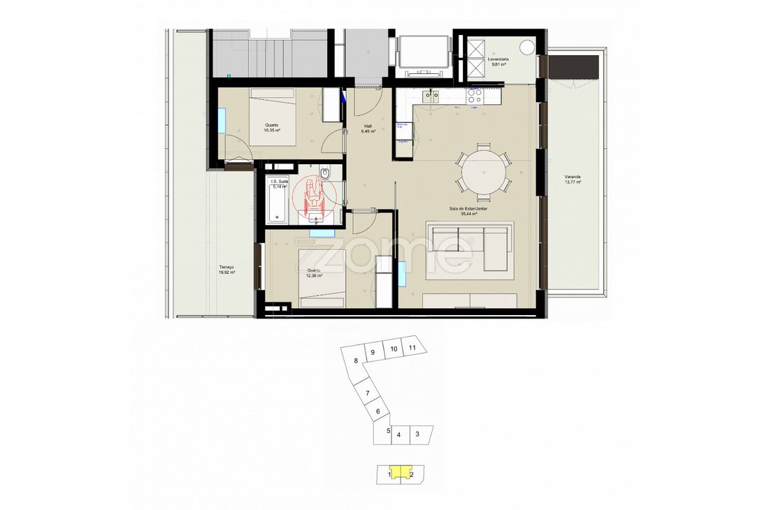Apartment in Lordelo do Ouro e Massarelos, Porto District, Portugal 1 - 17412402