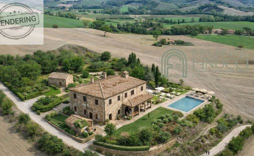 Country House in Buonconvento, Tuscany, Italy 1