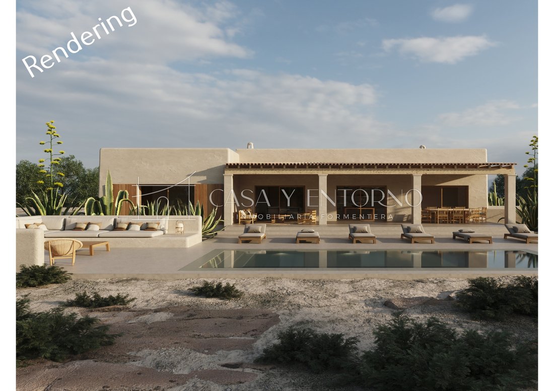 Villa in Formentera, Balearic Islands, Spain 1 - 17746939