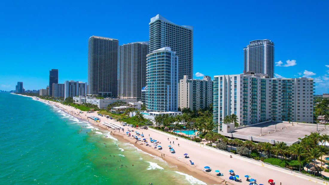 Appartement à Hollywood, Floride, États-Unis 1 - 17743656