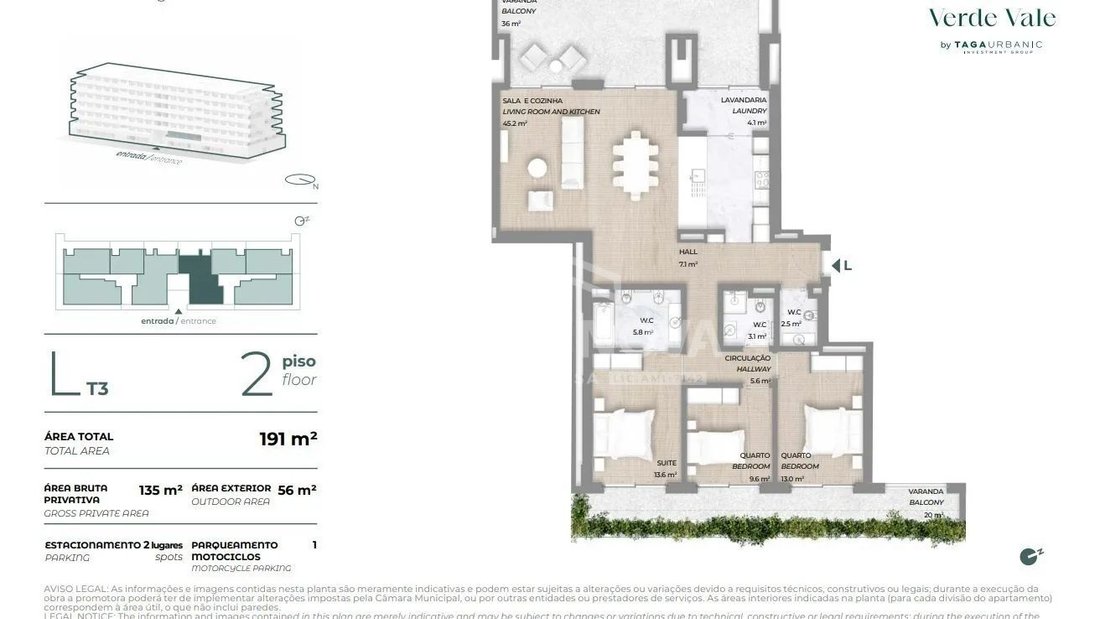 Apartment in Cidade da Maia, Porto District, Portugal 1 - 17752307