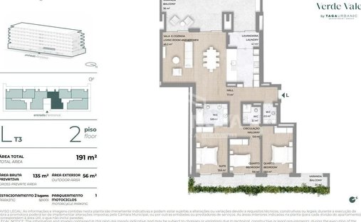Wohnung in Cidade da Maia, Distrikt Porto, Portugal 1