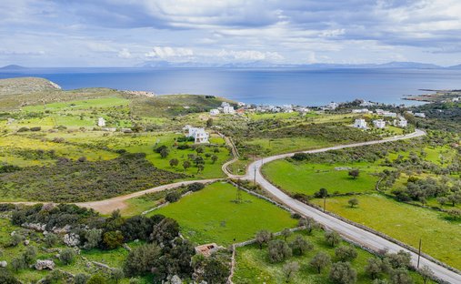 Land in Naxos, Aegean, Griechenland 1