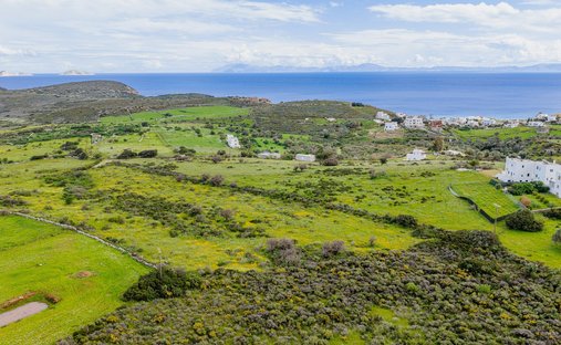 Land in Naxos, Aegean, Griechenland 1
