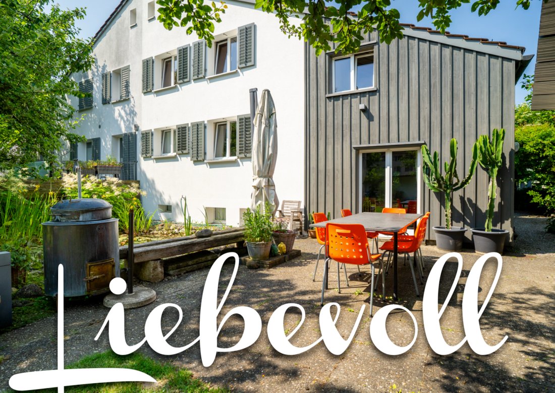 Charmante 5.5 Zimmer Doppelhaushälfte Mit Wunderbarem Umschwung
