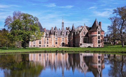 Castello a Le Mans, Paesi della Loira, Francia 1