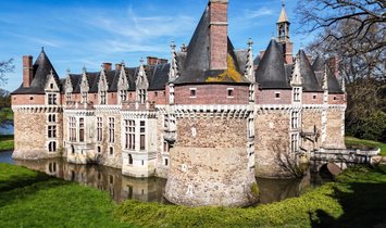 Castello a Le Mans, Paesi della Loira, Francia 2