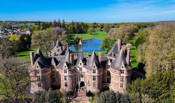 Castello a Le Mans, Paesi della Loira, Francia 1