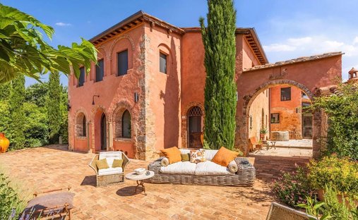 Villa a Monteriggioni, Toscana, Italia 1