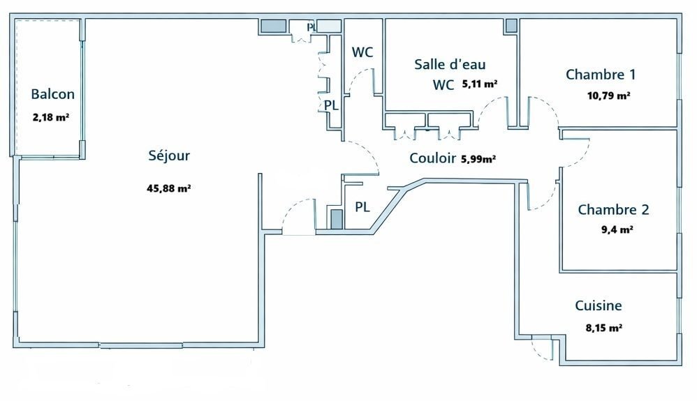 Apartment in La Fourche-Guy Môquet, Paris 17e Arrondissement, Paris 5 - 17756176