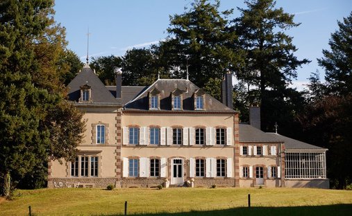 Schloss in Saint-Mesmin, Pays de la Loire, Frankreich 1