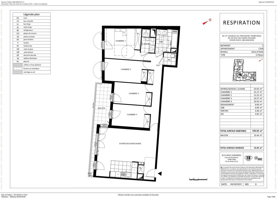 Apartment in Centre Ville, Rueil-Malmaison, France 1 - 17762587