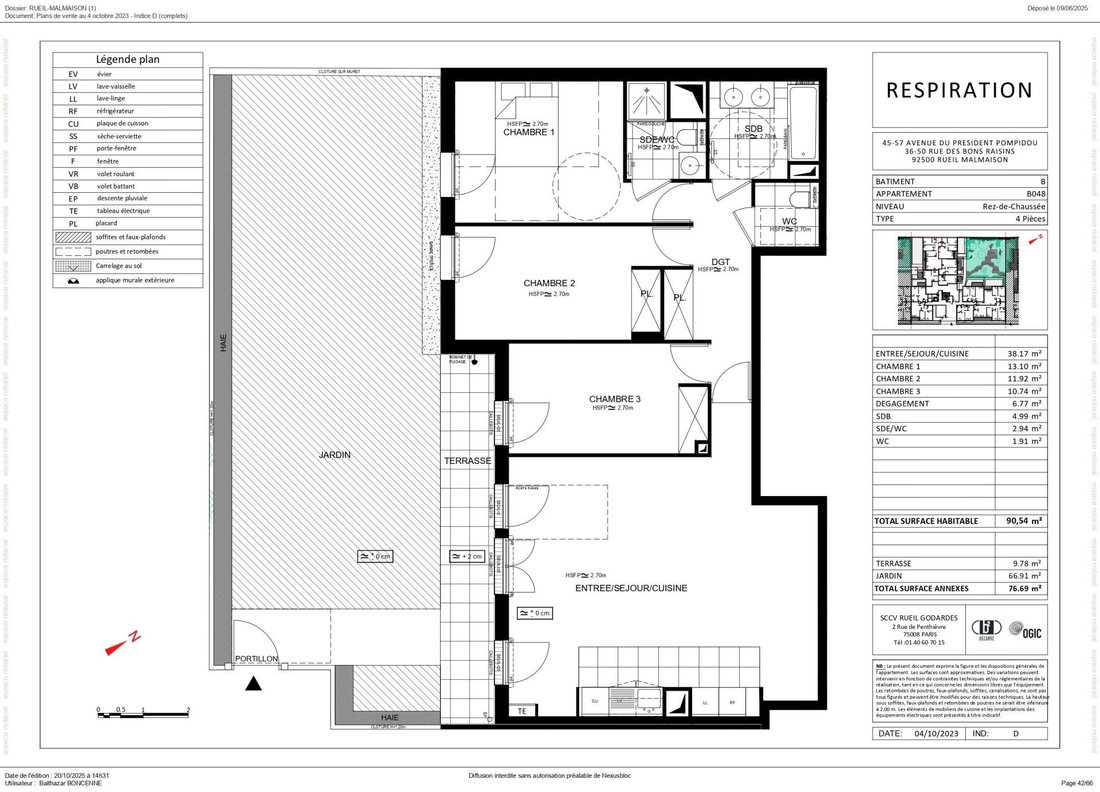 Apartment in Centre Ville, Rueil-Malmaison, France 2 - 17762581