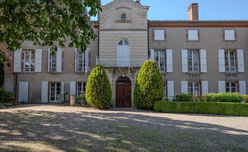 Chateau  en Gaillac, Occitania, Francia 1