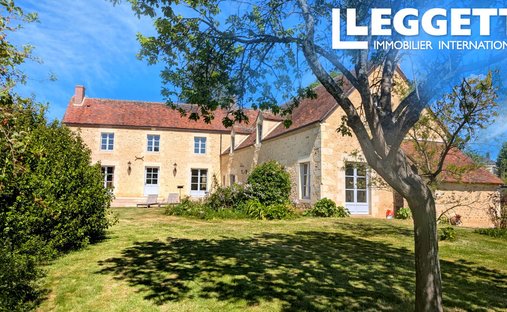 House in Saint-Cyr-la-Rosiere, Normandy, France 1