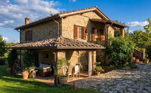 Landhaus in Ambra, Toskana, Italien 1