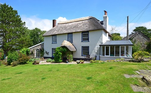 House in Hawkchurch, England 1