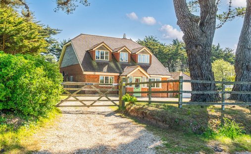 House in Downton, Milford on Sea, England 1