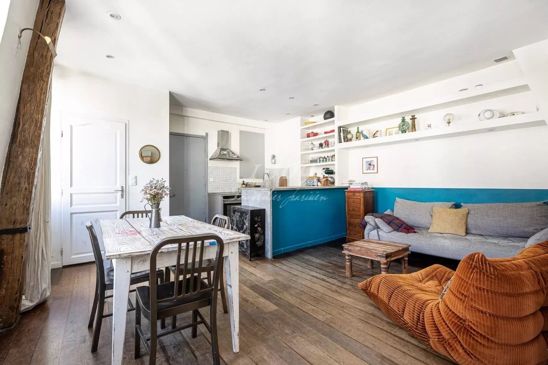 Appartement à Arts et Métiers, Paris 3e Arrondissement, Paris 3 - 17771986