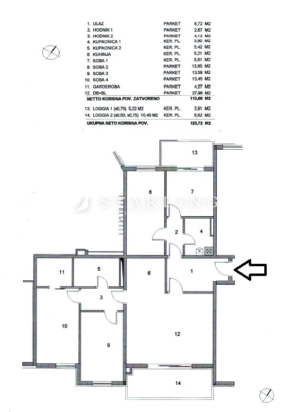 Apartment in Gradska cetvrt Trnje, Zagreb, City of Zagreb 1 - 17775240