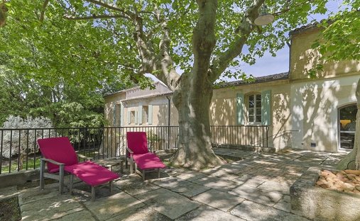 House in Sommieres, Occitania, France 1