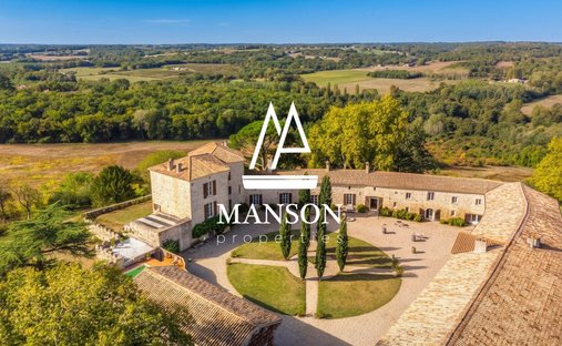Chateau  en Auros, Nueva Aquitania, Francia 1