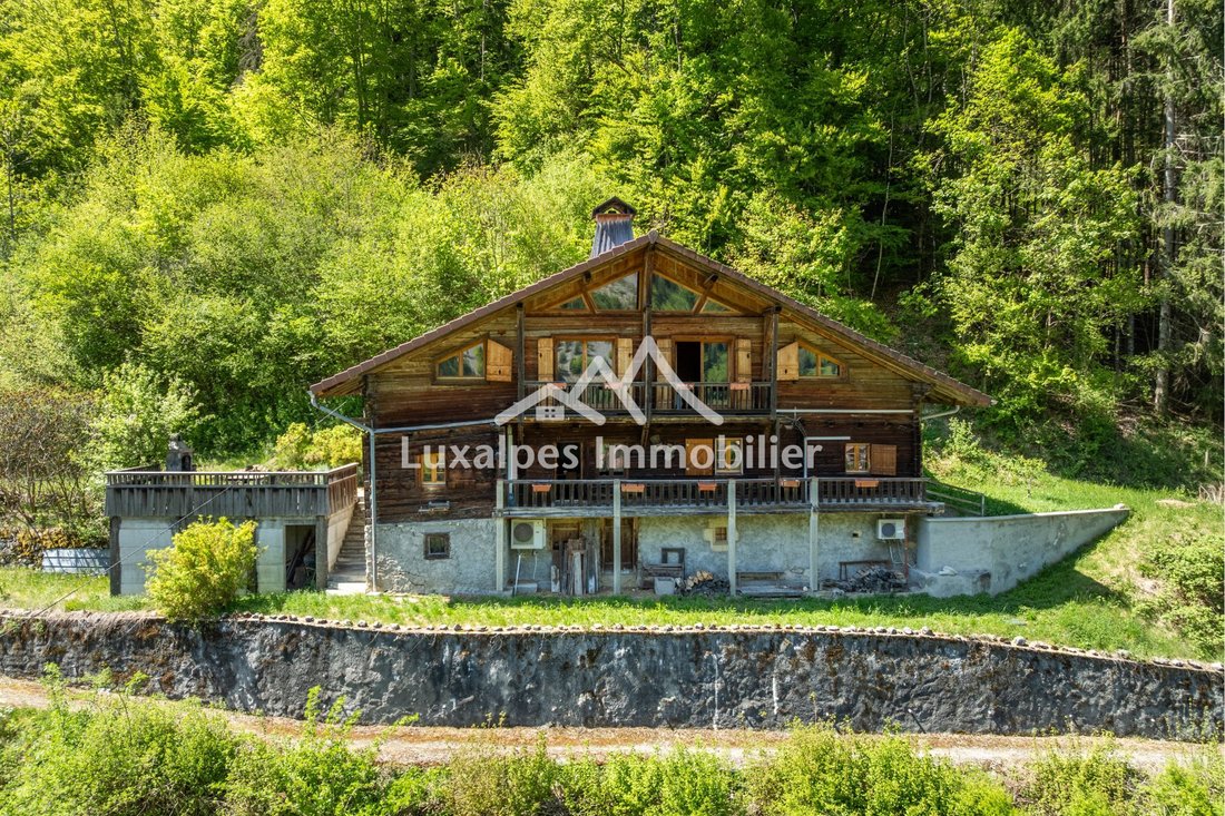 Farm Ranch in Le Petit-Bornand-les-Glieres, Glières-Val-de-Borne, France 1 - 17724327
