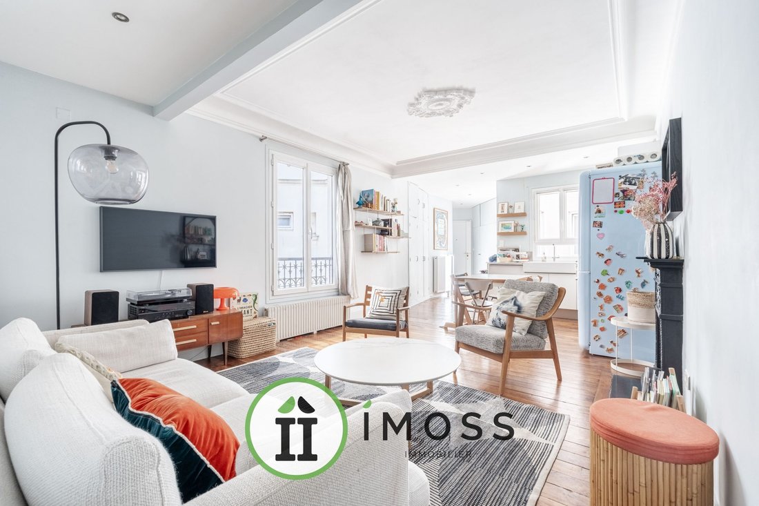 Apartment in Amiraux-Simplon-Poissonniers, Paris 18e Arrondissement, Paris 1 - 17783579