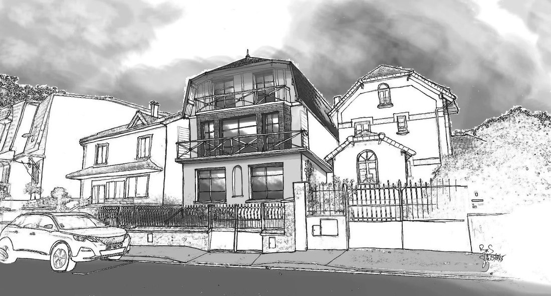 Casa en Jardín Parisiense, Clamart, Francia 1 - 17140638