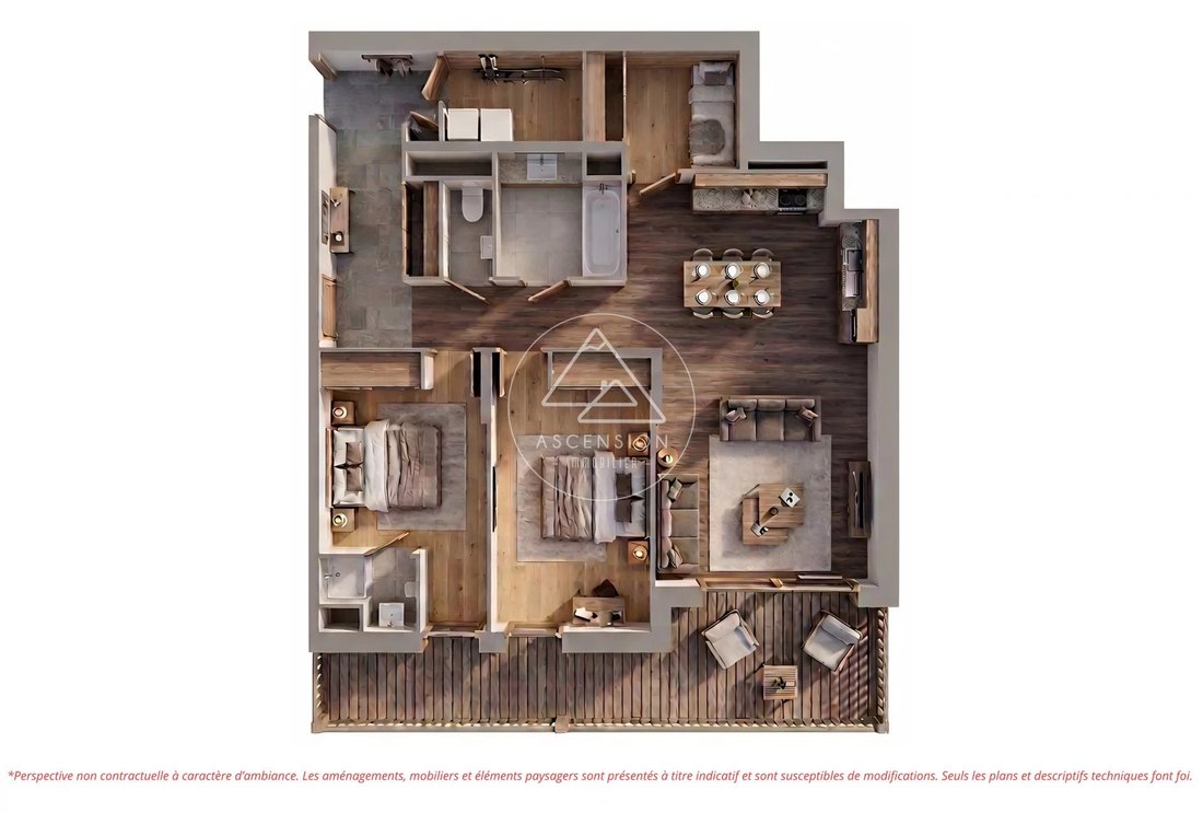 Apartment in Morzine, Auvergne-Rhône-Alpes, France 5 - 16859696
