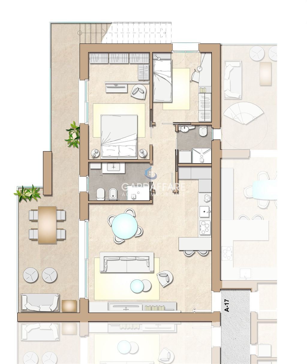Apartment in Rivoltella, Desenzano del Garda, Lombardy 4 - 17778726