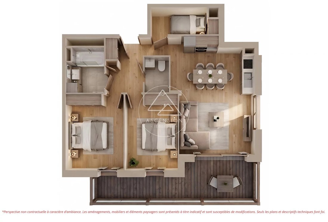 Apartment in Morzine, Auvergne-Rhône-Alpes, France 3 - 16859692