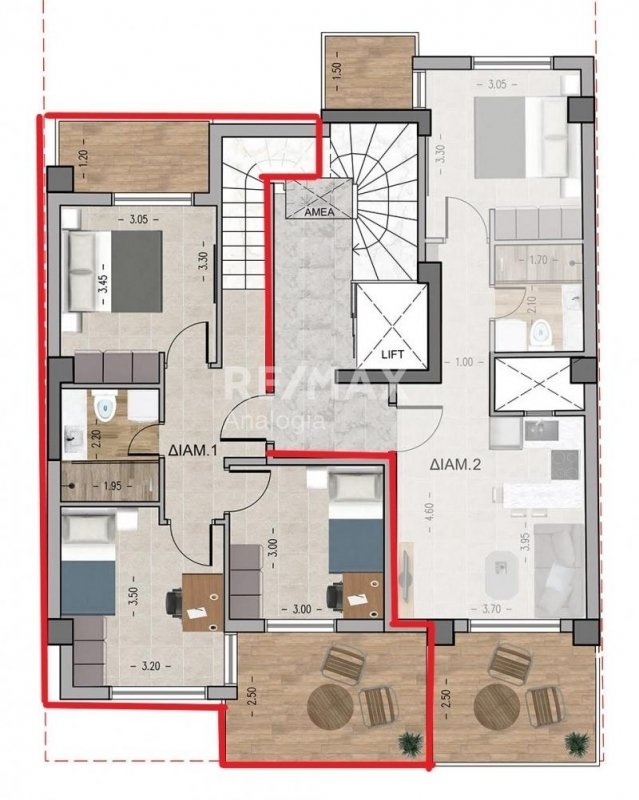Apartment in 4th District of Thessaloniki, Thessaloniki, Greece 1 - 17780859