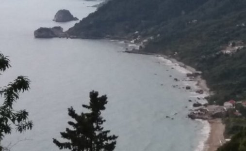Land in Korfu, Peloponnese, Western Greece and the Ionian, Griechenland 1