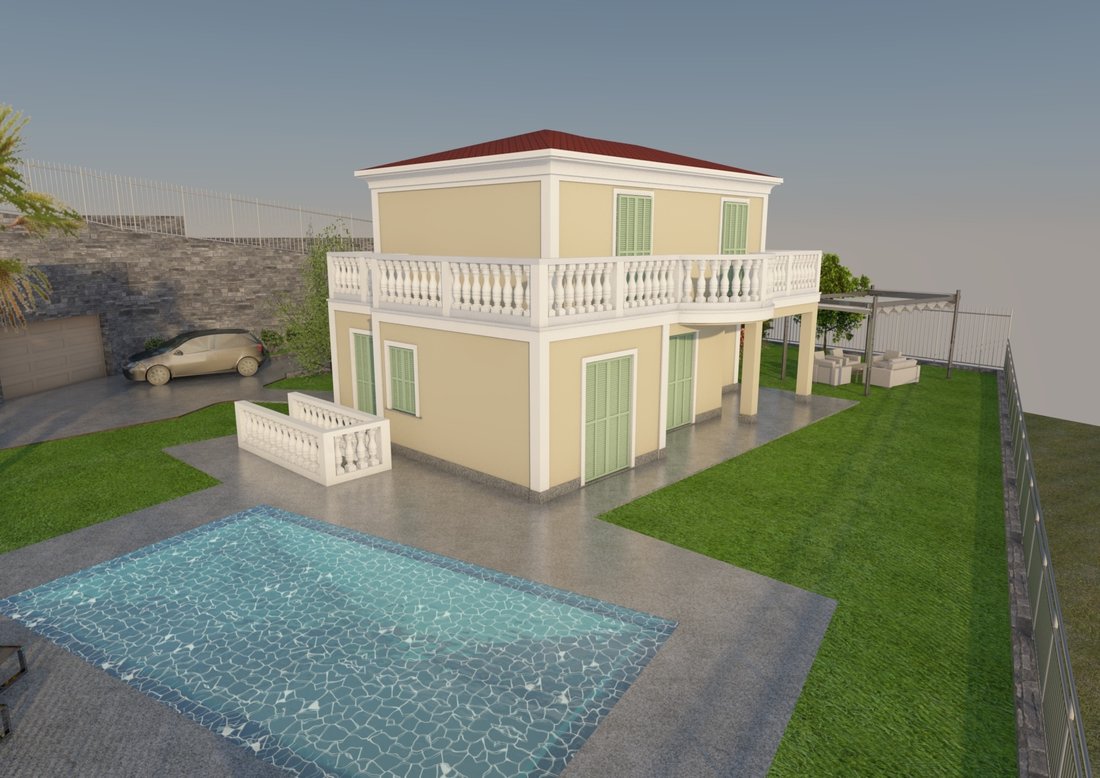 Villa in Marconi - Porrine, Ospedaletti, Liguria 1 - 17784880