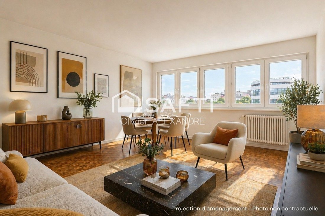 Apartment in Bois de Boulogne, Paris 16e Arrondissement, Paris 1 - 17551200