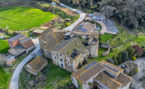 Schloss in Camós, Camos, Spanien 1