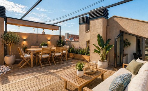 Penthouse in Sant Martí, Barcelona, Spain 1