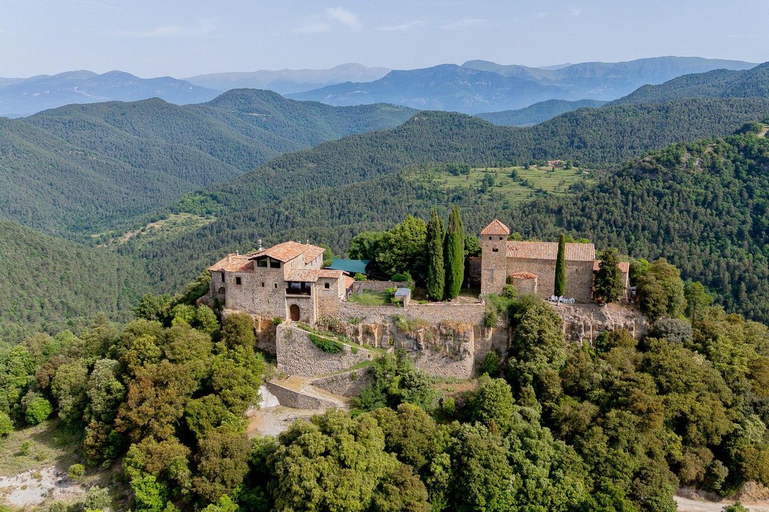 Castle in Ripoll, Catalonia, Spain 1 - 16988747