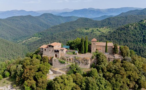 Castle in Ripoll, Catalonia, Spain 1